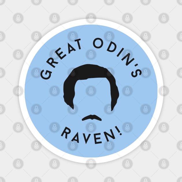 Great Odin's Raven! Magnet by BodinStreet